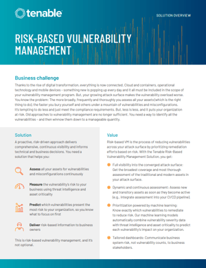 Tenable_SolutionOverview RBVM - Snippet